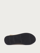 Sandalen mit Plateausohle aus Leder - Butter | FRAU