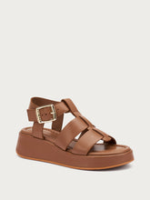 Gladiator-Sandalen aus Leder - Mou | FRAU