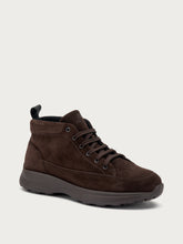 Suede high ankle boots with XL® sole - Pepper | FRAU