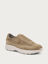 Extra-light suede slip-ons - Sand | FRAU