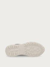Extra-light bi-material sneakers - Blue | FRAU