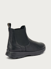 Leather Chelsea boots with XL® sole - BLACKblack | FRAU
