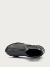 Leather Chelsea boots with XL® sole - BLACKblack | FRAU