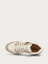 Retro leather sneakers - saltOYSTER | FRAU