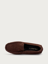 Driver-Mokassin aus Veloursleder - Braun | FRAU