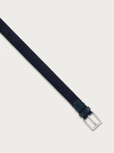 Gürtel aus gewebtem Stretchmaterial - Blau | FRAU