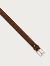 Gürtel aus Veloursleder - Braun | FRAU