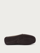 Boots-Mokassins aus Veloursleder - Sand | FRAU