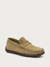 Comfort tech nubuck loafers - Bison | FRAU