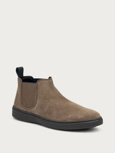 Suede urban Chelsea boots - Mink | FRAU