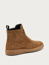 Suede combat boots - LIGHT TANbarley | FRAU