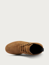 Suede combat boots - LIGHT TANbarley | FRAU