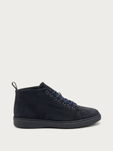 Suede high ankle boots - Blue | FRAU