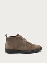 Suede high ankle boots - Mink | FRAU