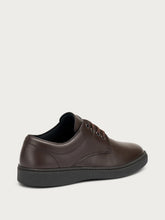 Urban leather Derby shoes - Dark Brown | FRAU