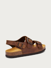 Nubuck sandals - Cognac | FRAU