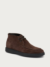 Desert boots with apron toe - PEPPERblack | FRAU