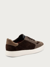 Bi-material urban sneakers - TAUPEpepper | FRAU