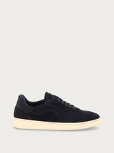 Suede sneakers with top-stitching - OATAmber | FRAU