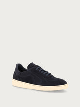 Suede sneakers with top-stitching - BLUEcream | FRAU