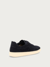 Suede sneakers with top-stitching - BLUEcream | FRAU