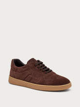 Suede sneakers with top-stitching - COCOAamber | FRAU