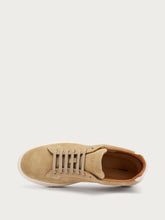 Basic suede sneakers - OATCream | FRAU