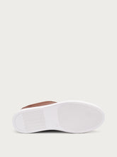 Sneakers basic in pelle - Caramello | FRAU