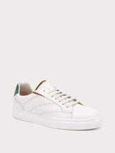 Sneakers in pelle con dettagli - BIANCOtoffee | FRAU