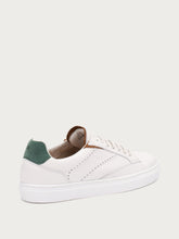 Sneakers in pelle con dettagli - BIANCOtoffee | FRAU