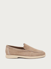 Slip-on in pelle scamosciata - Sabbia | FRAU