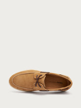 Scarpe da barca in suede - Sella | FRAU