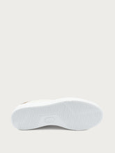 Leather flatform sneakers - White Bronze | FRAU