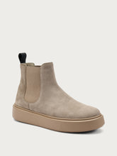 Casual suede Chelsea boots - Sand | FRAU