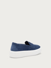 Slip-On aus Veloursleder - Abgrund | FRAU