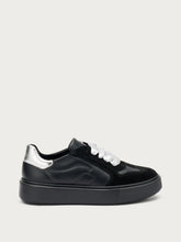 Sneakers with suede inserts - BLACKsilver | FRAU