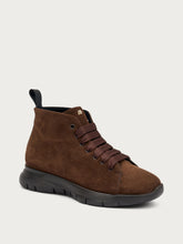 Comfort tech lace-up boots - Cocoa | FRAU