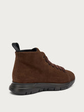 Comfort tech lace-up boots - Cocoa | FRAU