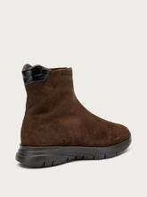 Comfort tech suede ankle boots - Cocoa | FRAU