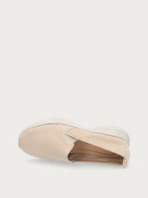Extra-light suede slip-ons - Ecru | FRAU