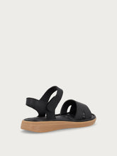 ComfortTech leather sandals - Black | FRAU