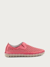 Slip-on in nabuk laserato - Smalto | FRAU