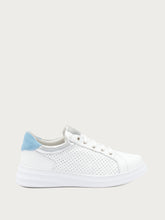 Sneakers comfortTech in pelle punzonata - OFFWHITEcielo | FRAU