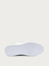 ComfortTech perforated leather sneakers with zip - OFFWHITEsilver | FRAU