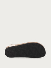 Thong sandals with cork footbed - Butter | FRAU