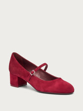 Suede Mary Janes - Bordeaux | FRAU
