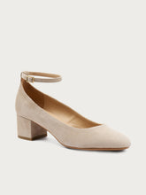 Mary Jane in pelle scamosciata - Ecrù | FRAU