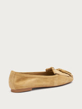 Suede loafers with tassel - Wheat | FRAU