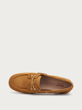 Flache Bootsmokassins - Roggen | FRAU