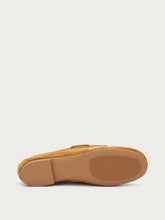 Flache Bootsmokassins - Roggen | FRAU